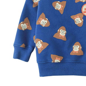 Свитшот Gingersnaps "Baby Cary Kong", синий